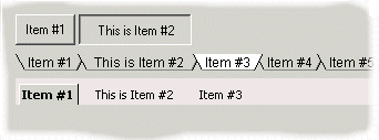 Cool Tab controls