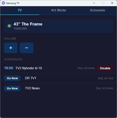 Samsung The Frame TV App